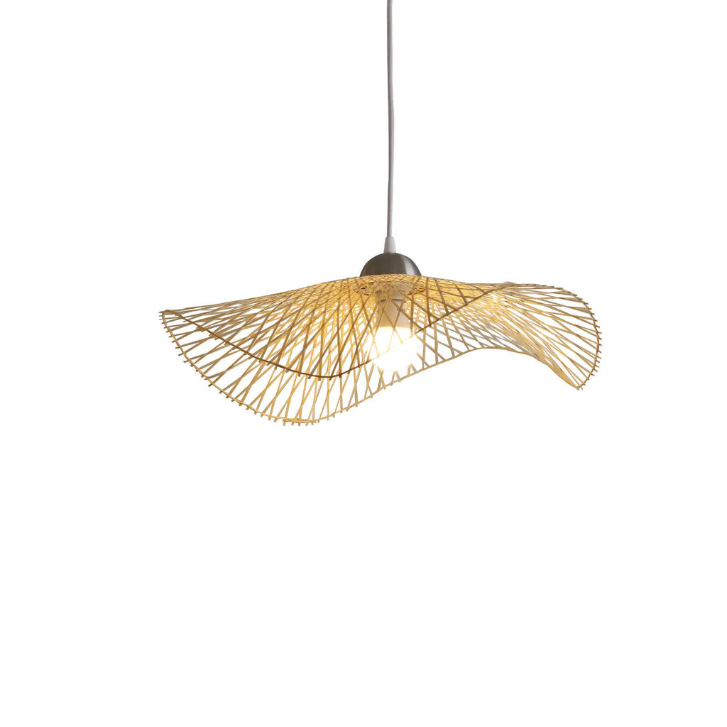 Suspension Effet Bambou - 55cm de diamètre