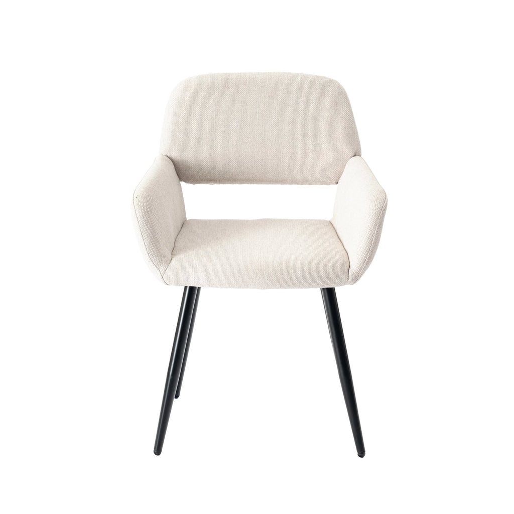 Ensemble de table effet marbre - Blanc